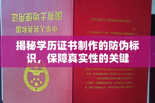 雁塔揭秘学历证书制作的防伪标识，保障真实性的关键