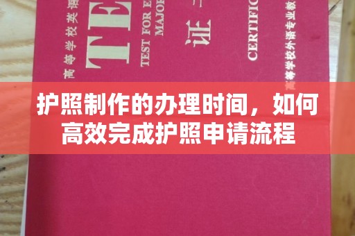 雁塔护照制作的办理时间，如何高效完成护照申请流程
